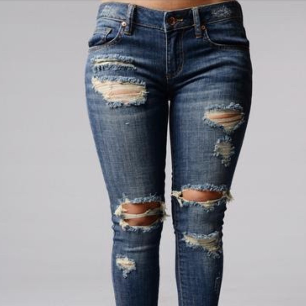 Caleb Boyfriend Jeans Fashion nova